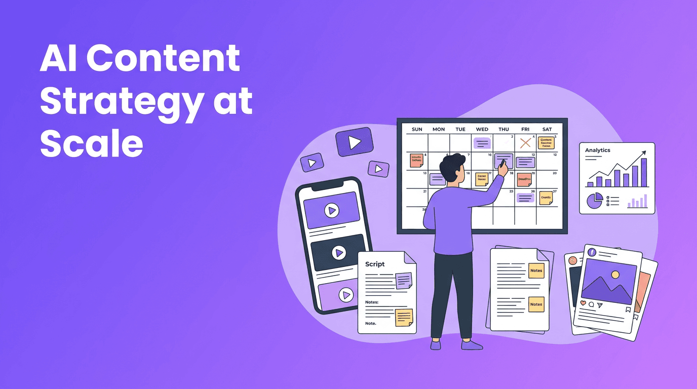 AI Content Strategy for Video Content at Scale