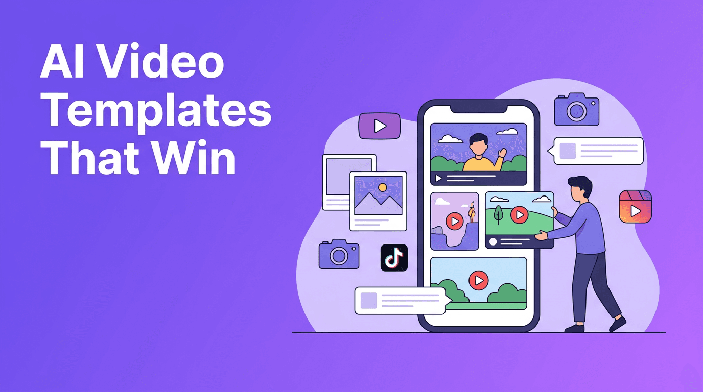 Why AI Video Templates Are Winning on TikTok, Reels, and Shorts
