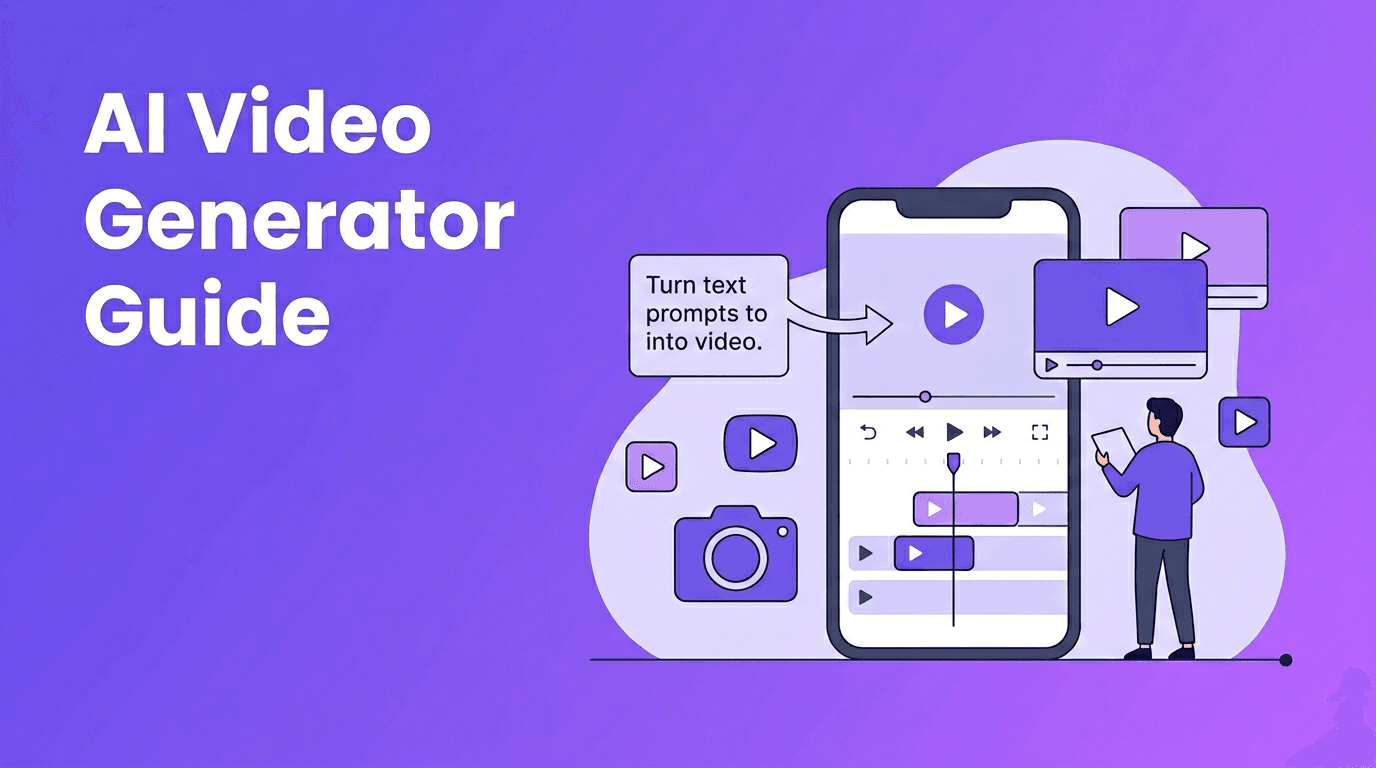 AI Video Generator for Beginners: How It Works and What to Use