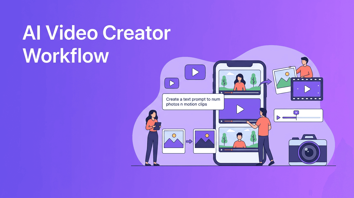 AI Video Creator Workflow: How to Make Better Videos Faster