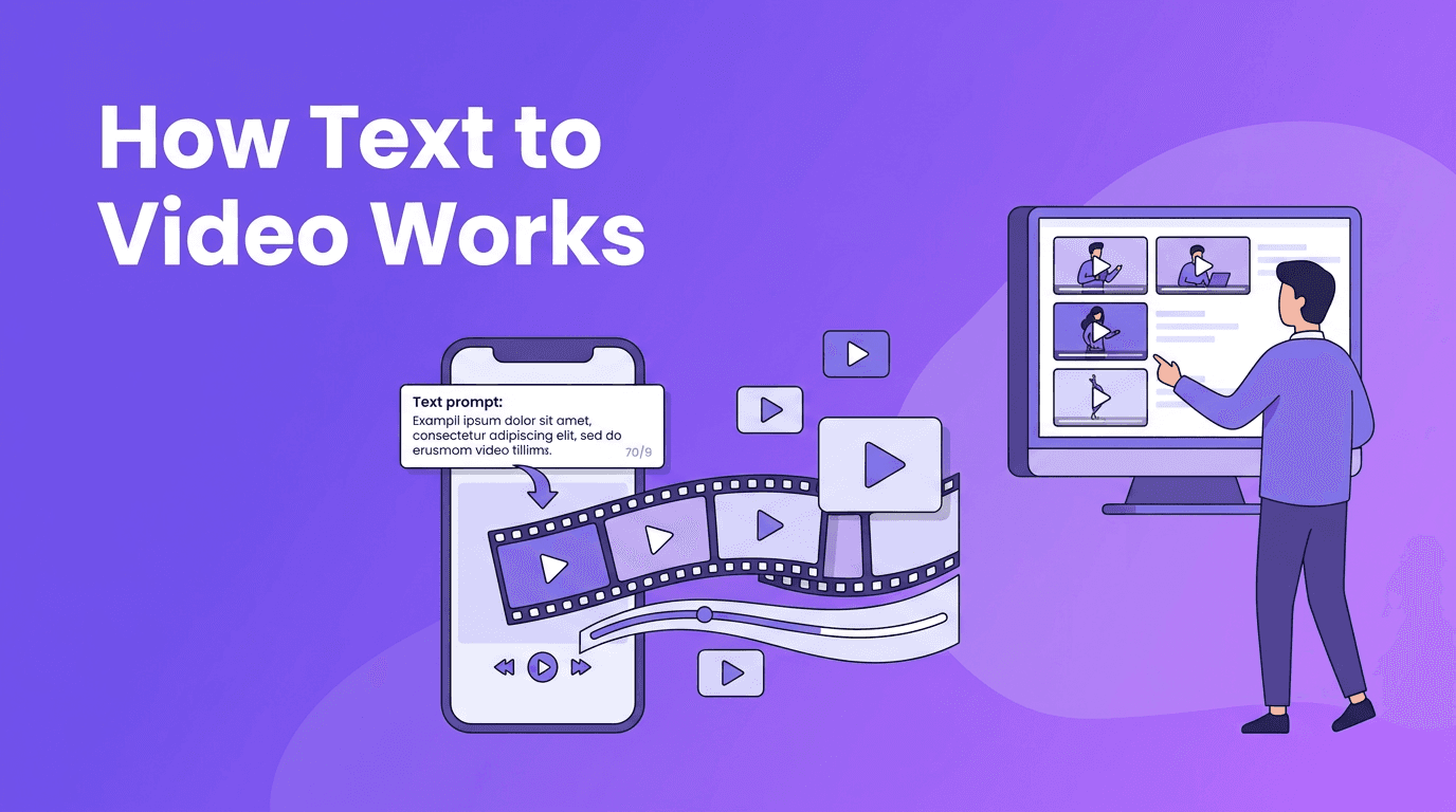 Text to Video for Beginners: How AI Turns Prompts Into Videos