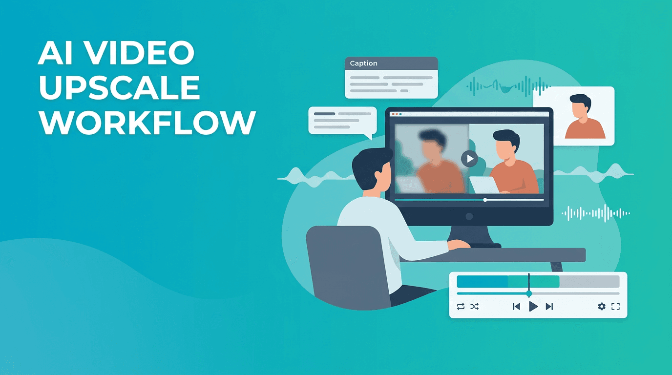 AI Video Upscale Tutorial: Faster Editing Workflows for Creators