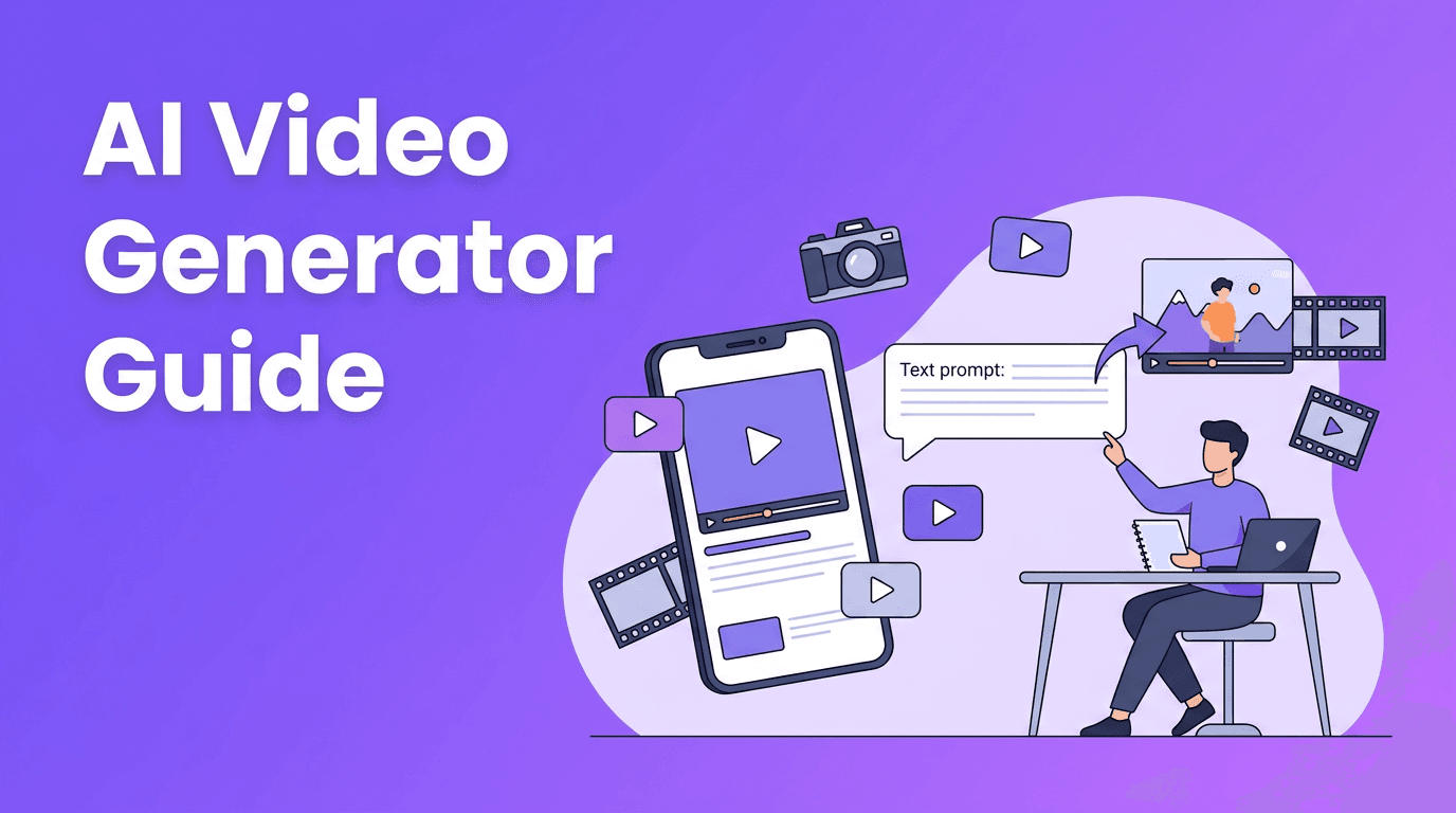 AI Video Generator Guide: How It Works, Best Tools, and Pro Tips