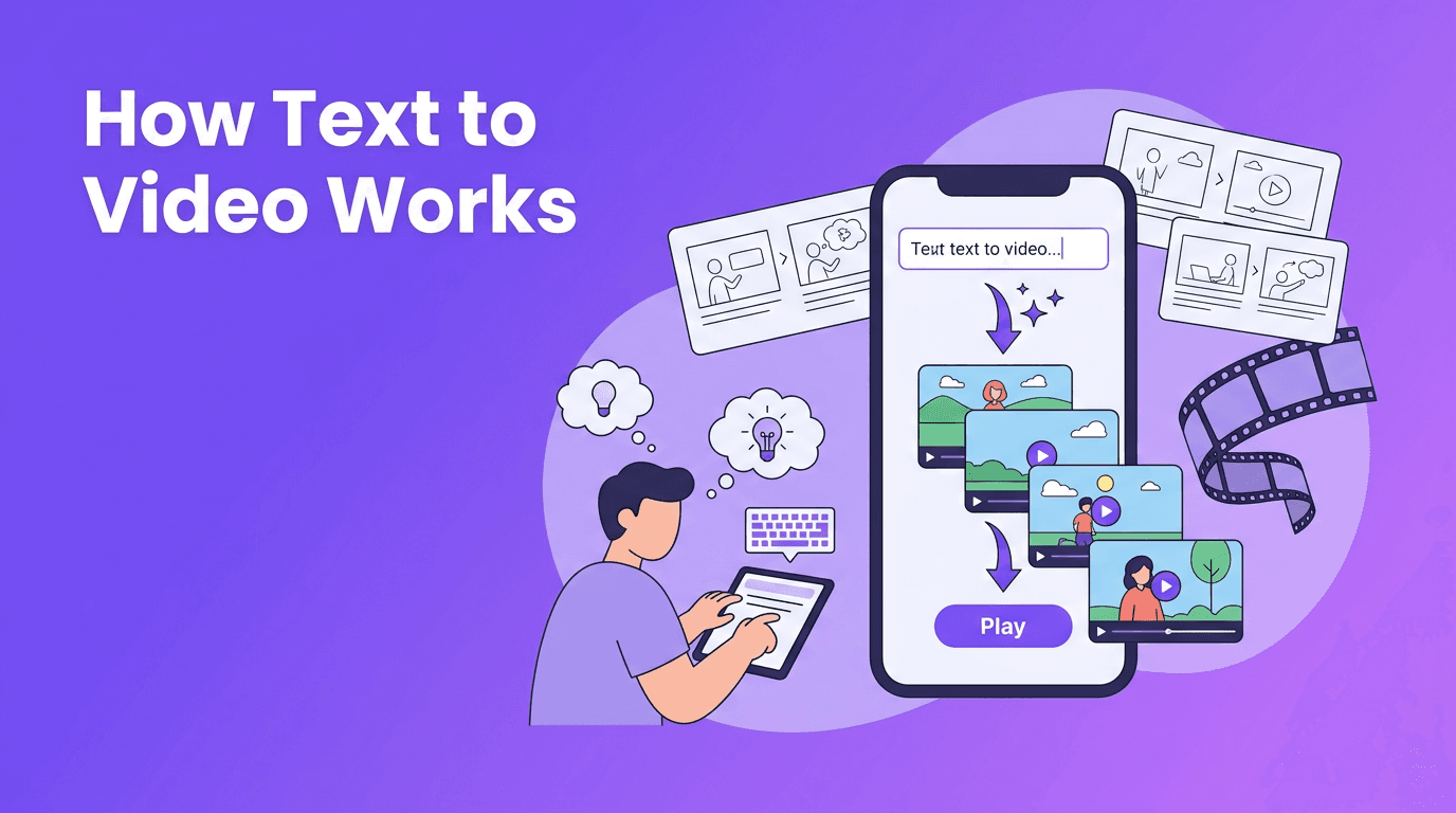 Text to Video for Beginners: How AI Turns Prompts Into Short Videos