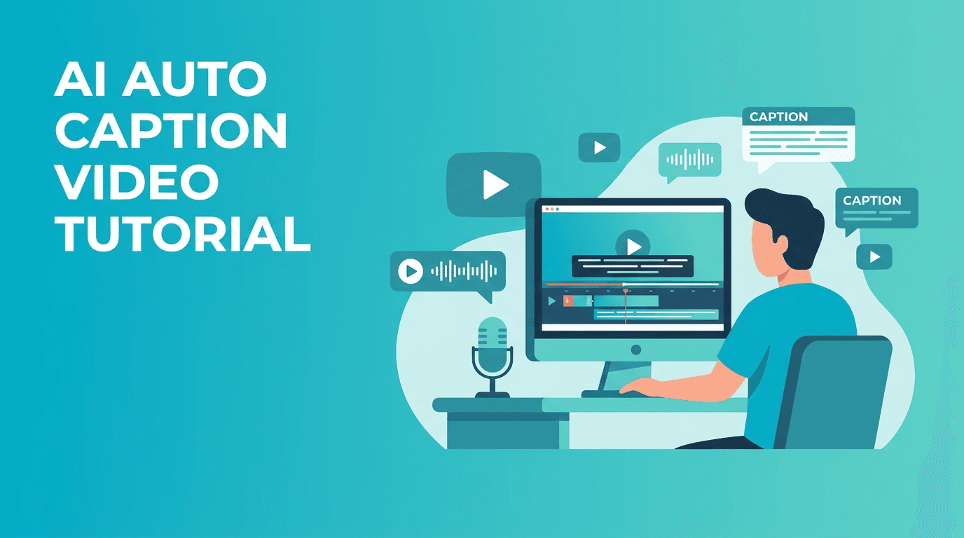 AI Auto Caption Video Tutorial: Faster Editing Workflows for Creators