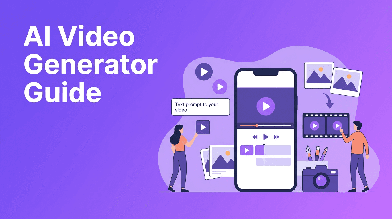 AI Video Generator Guide: How It Works, Top Features, and Smarter Creation Tips