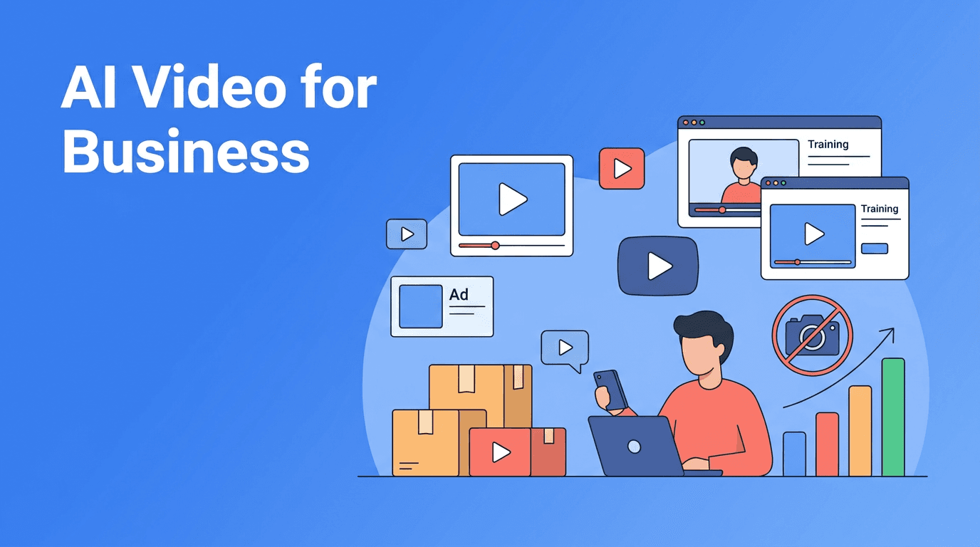 AI Video for Business: How Small Teams Create More With Less