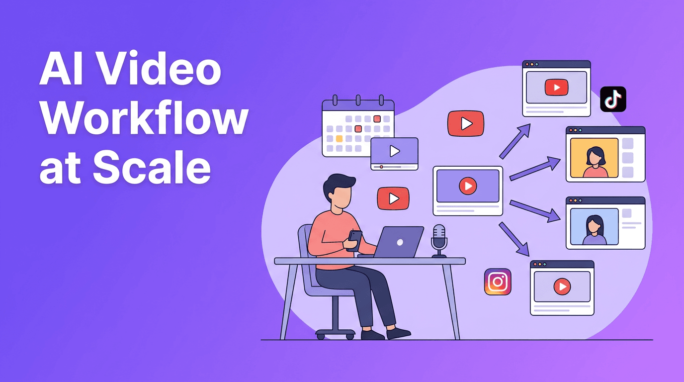 AI Video Workflow: How to Plan, Produce, and Publish at Scale