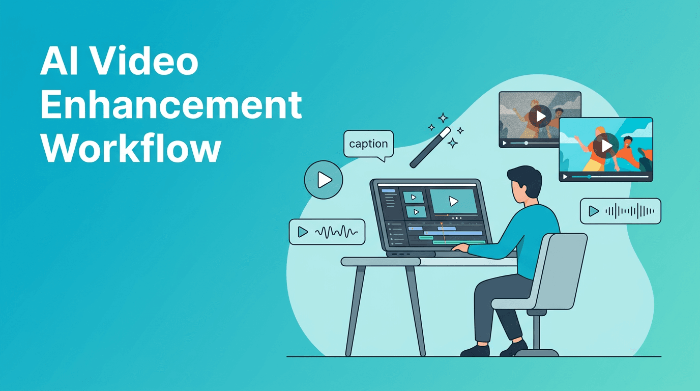 AI Video Enhancement Workflow: Edit Faster With Smarter Tools