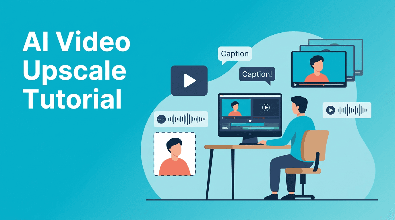 AI Video Upscale Tutorial for Faster, Smarter Editing