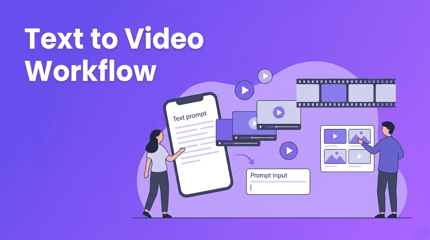 Text to Video Workflow: How Prompts Become Watchable AI Clips