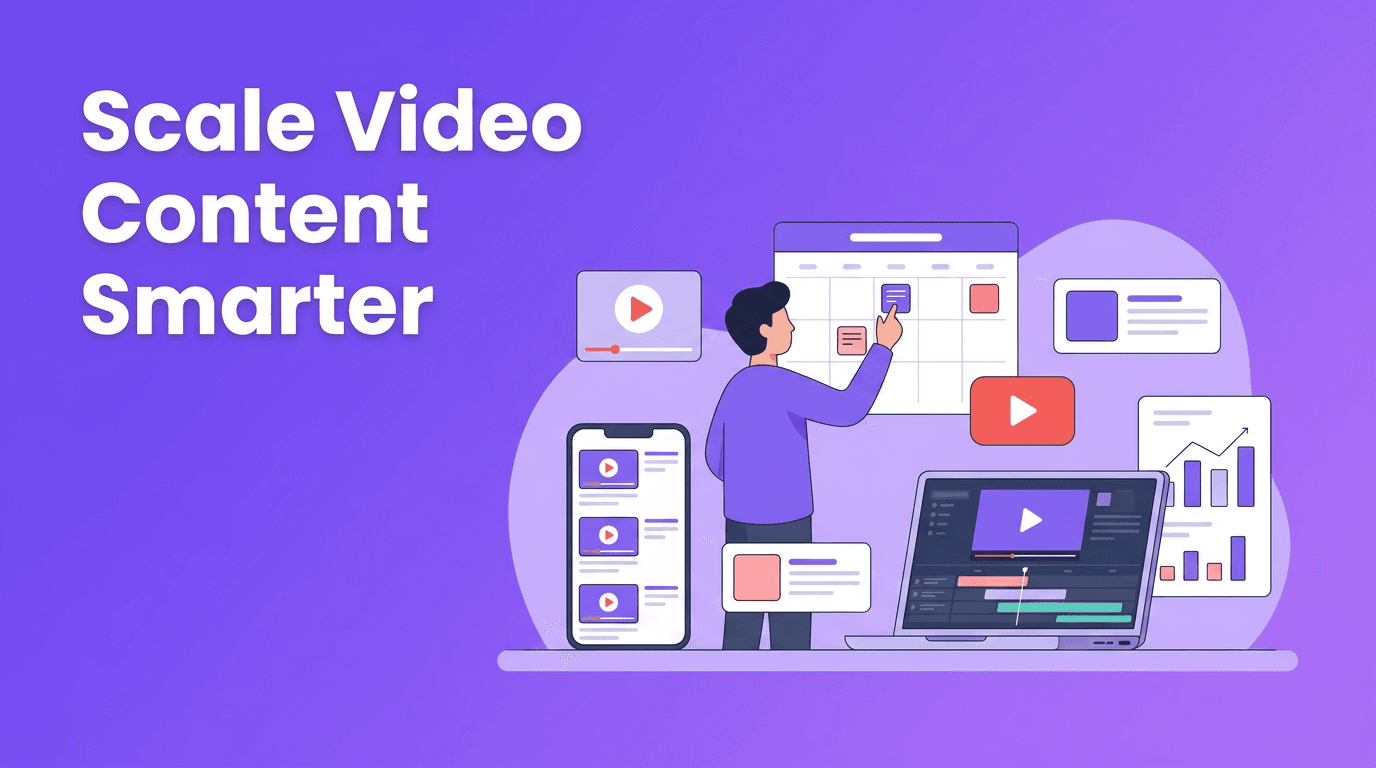 AI Video Content Calendar: How to Scale Video Content Without Burnout