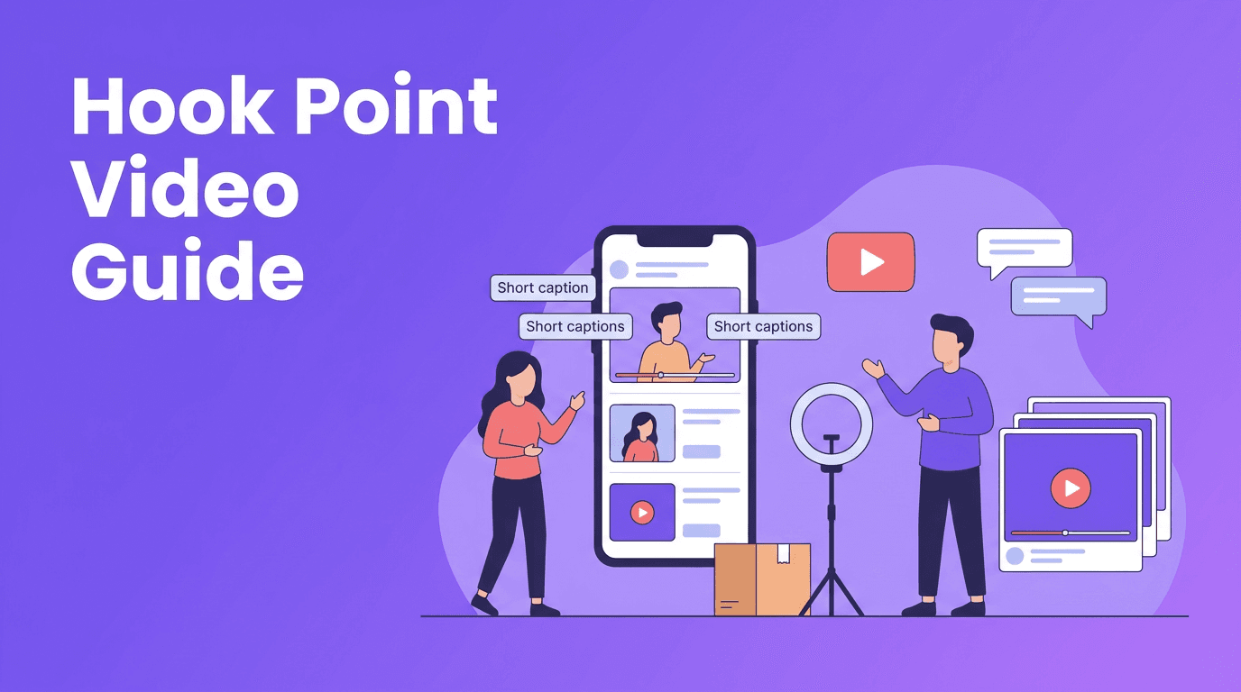 Hook Point Videos: The Social Media Format Winning on TikTok, Reels, and Shorts