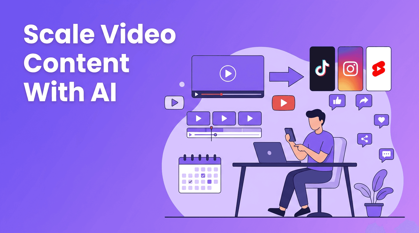 Video Repurposing Strategy: Scale Video Content With AI