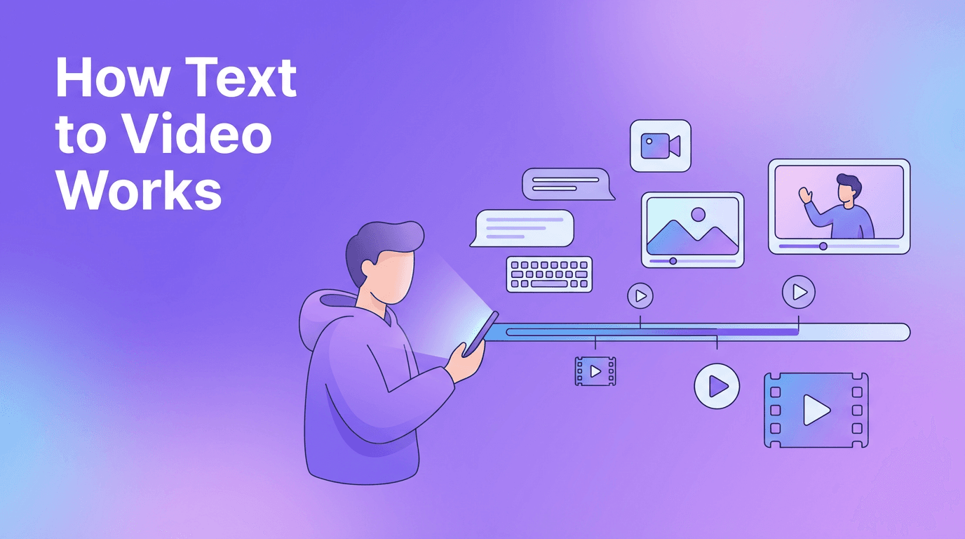 Text to Video for Beginners: How Prompts Become AI Videos