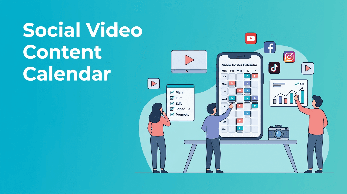 Social Video Content Calendar: How to Plan Posts That Drive Reach and Sales