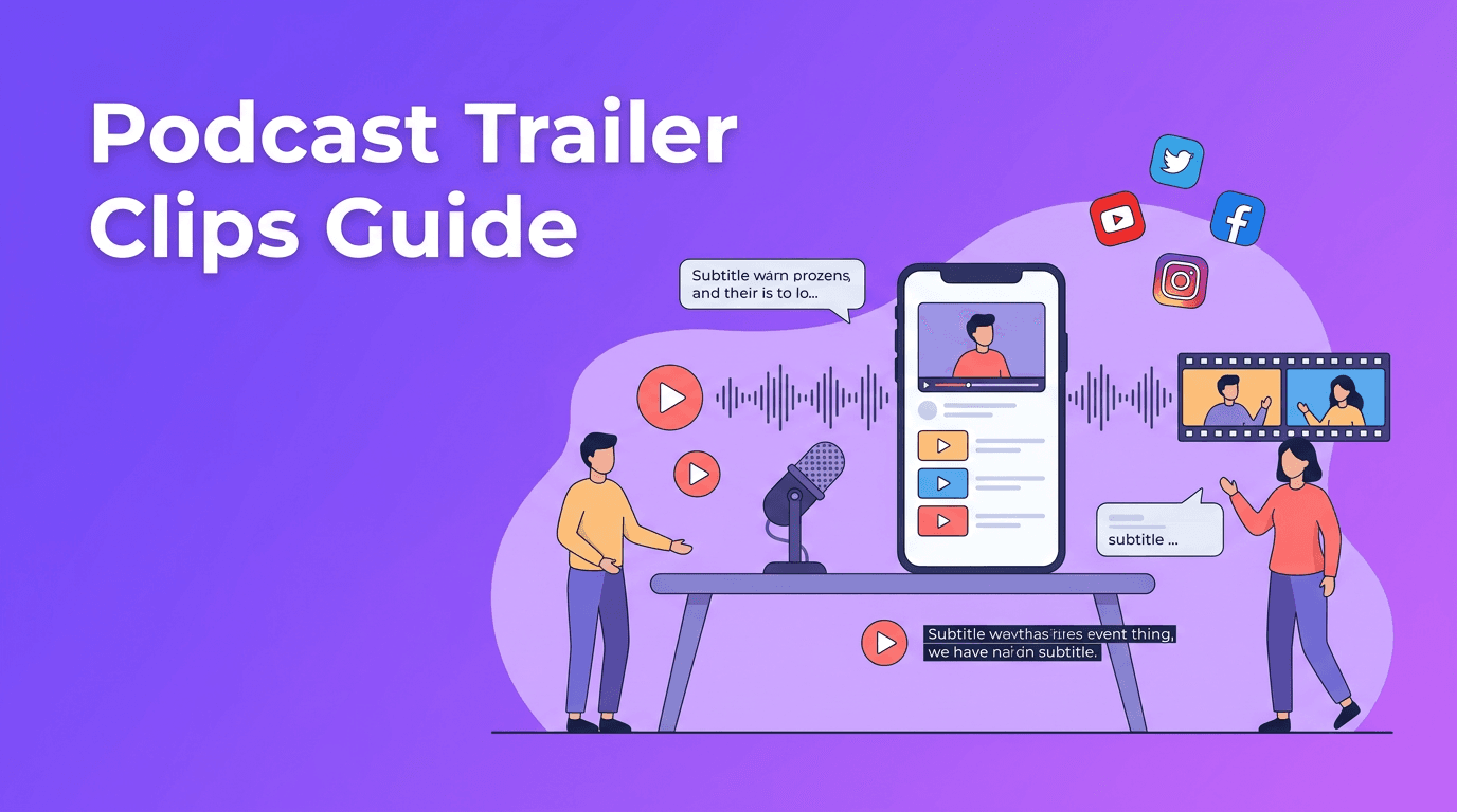 Podcast Trailer Clips: A Repeatable Short Video System for TikTok, Reels, and Shorts