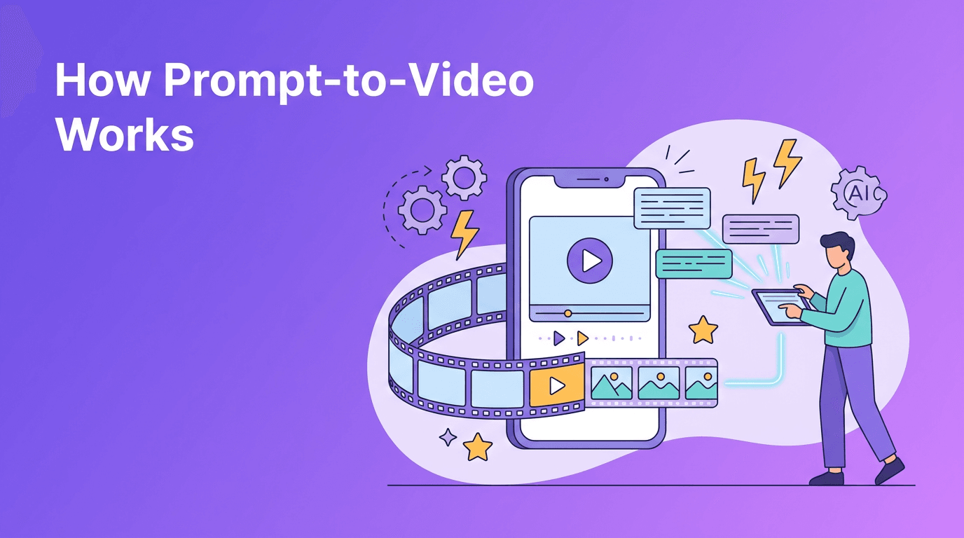 Prompt-to-Video Models: How an AI Text Reel Is Built
