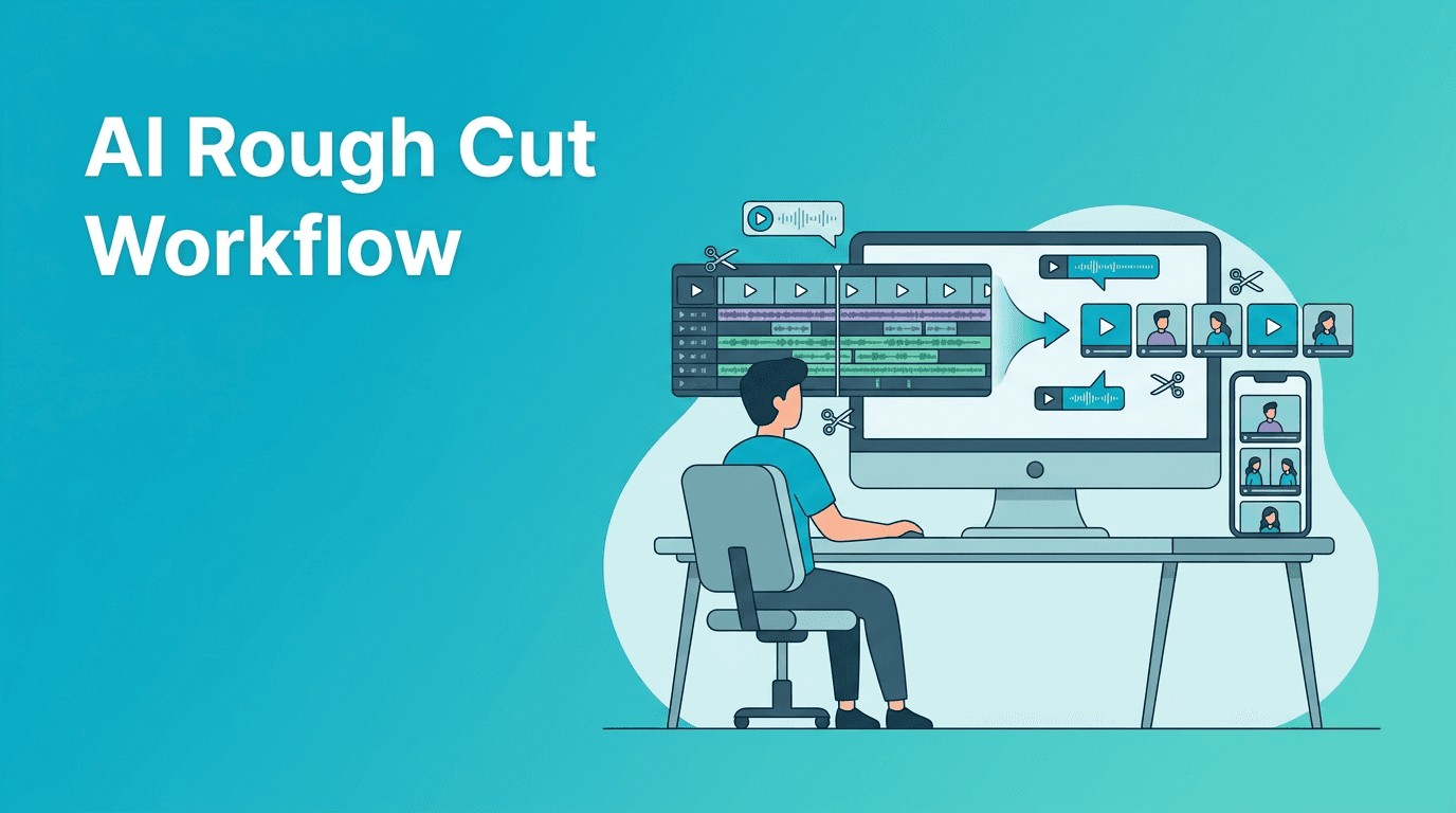 AI Rough Cut Workflow for YouTube: Turn Long Footage Into Shorts Faster
