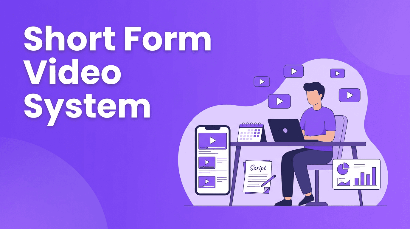 Short Form Video System: How to Batch, Adapt, and Measure More Content With AI