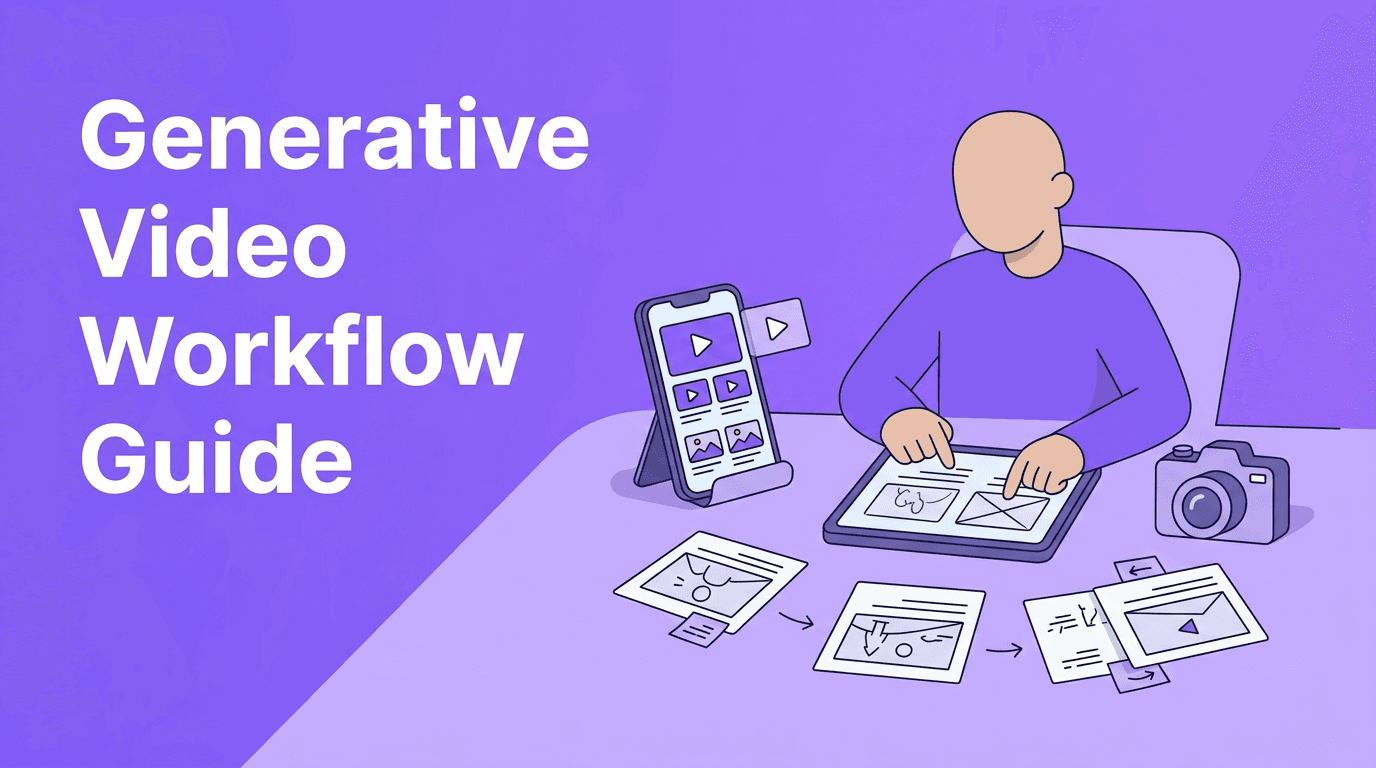 Visual Content Sprints: A Practical Generative Video Workflow for Small Teams