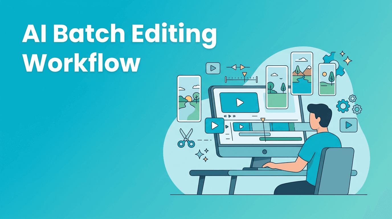AI Batch Editing for YouTube Shorts: A Practical Workflow to Repurpose Long Videos Faster