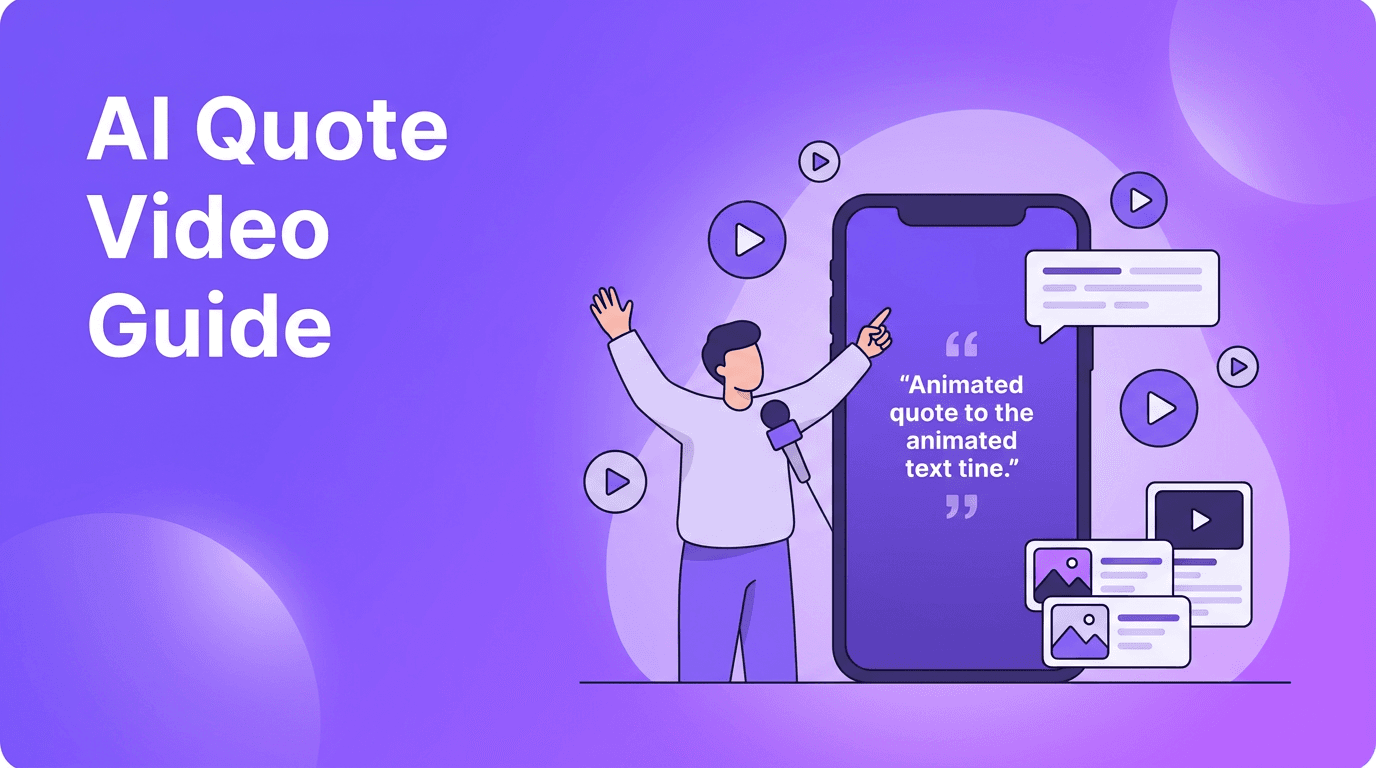 AI quote videos: the fast social format creators can scale