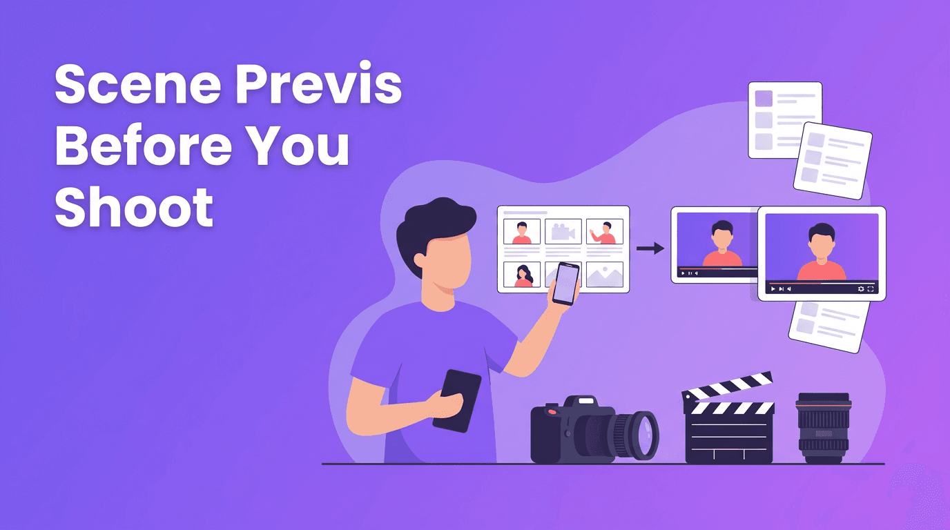 AI Previsualization for Solo Filmmakers: Using scene previs to test shots before you shoot