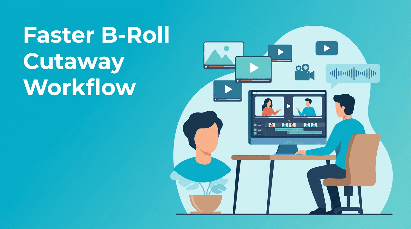 B-Roll Automation AI: Faster Cutaway Edits for Talking-Head Videos