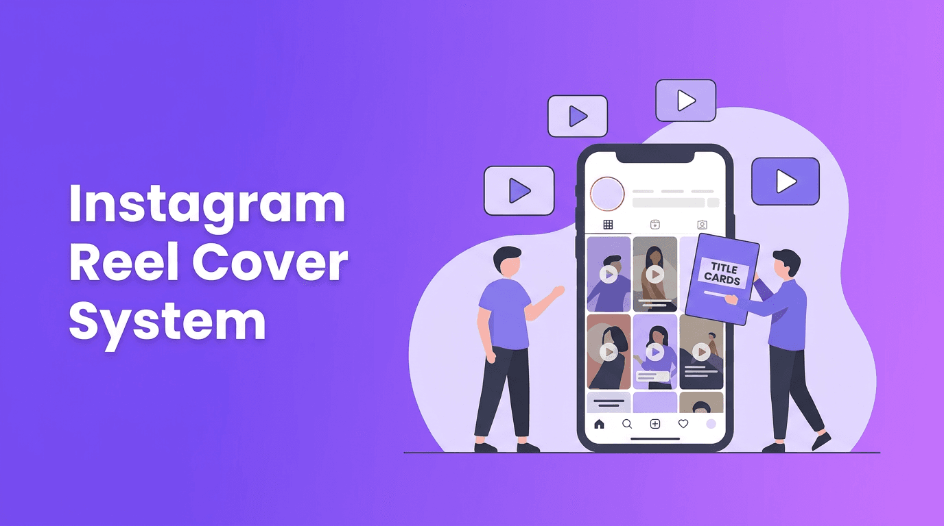 Instagram Reel Covers for Brands: A Scroll-Stop Design System That Lifts Profile Visits