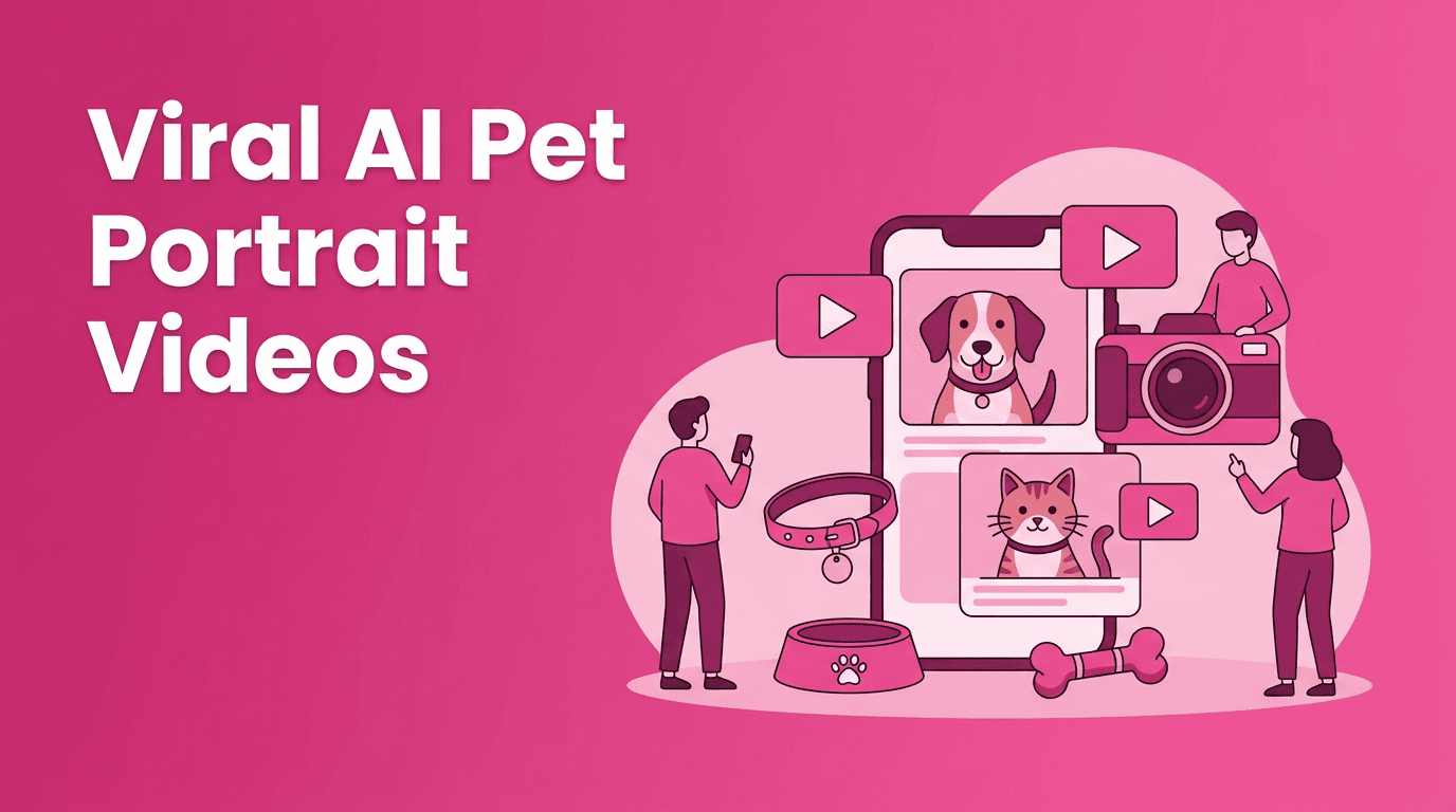 AI Pet Portrait Videos: The Viral Filter Trend Turning Pets Into Storybook Stars