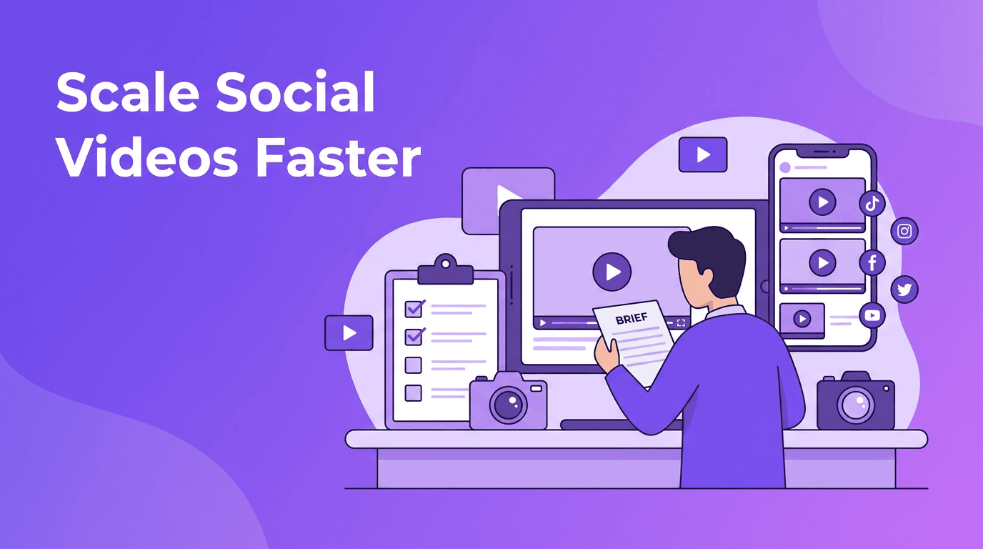 Video Creative Briefs: How to Scale Social Content Without Burnout