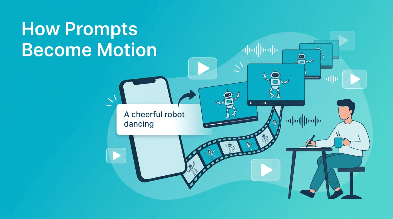 Text Prompt Video Science: How Scene Language Becomes Motion