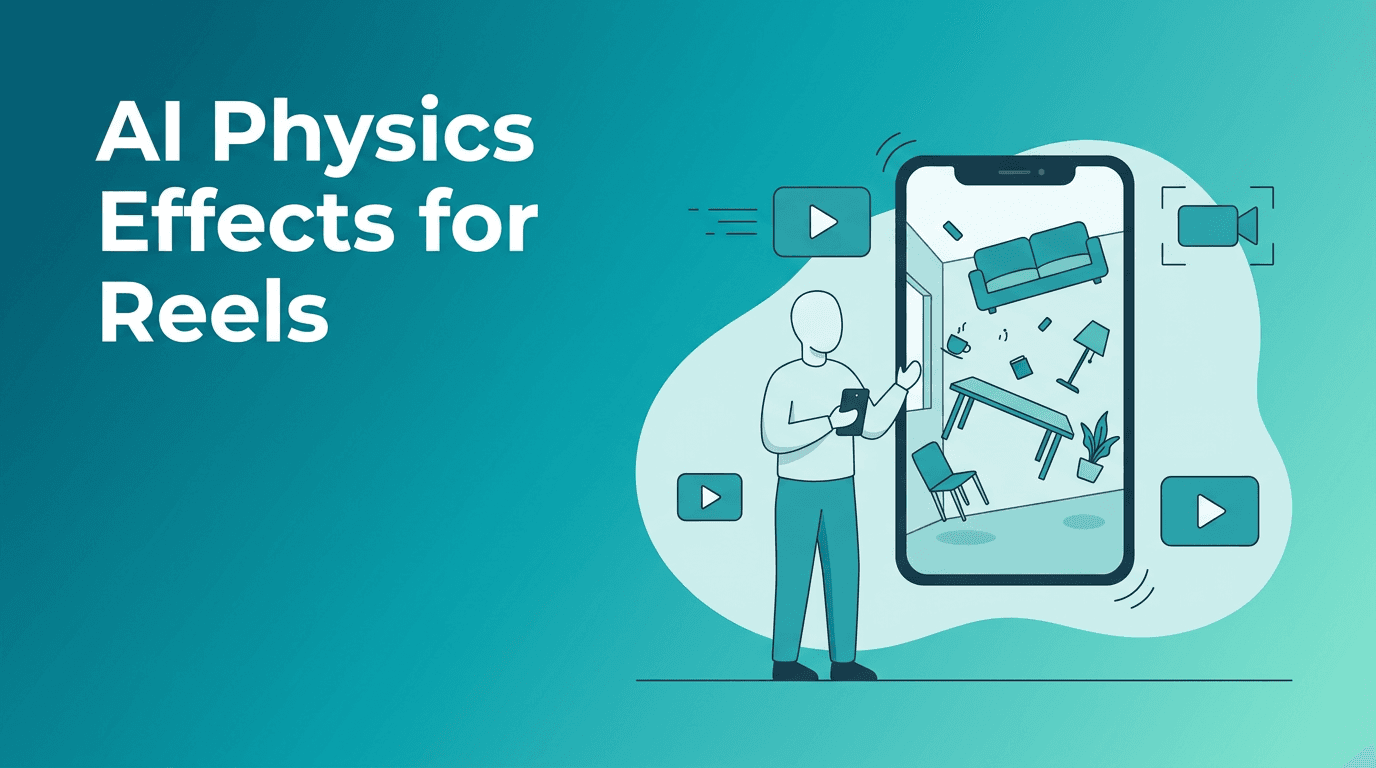 AI Physics Effects for Reels: Gravity Glitches, Freeze Rooms, and Viral World-Bending Tricks