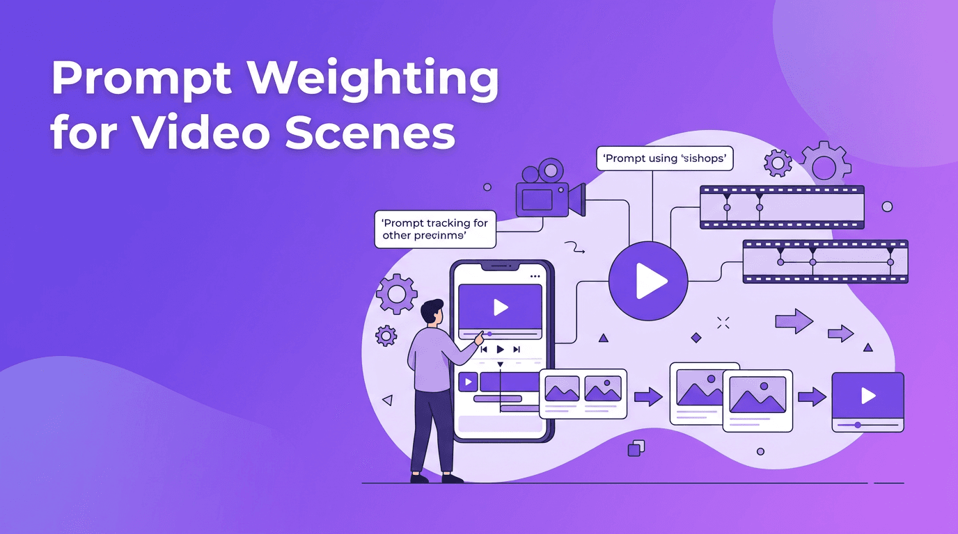 Prompt Weighting for Video Scenes: How Better Wording Improves AI Motion