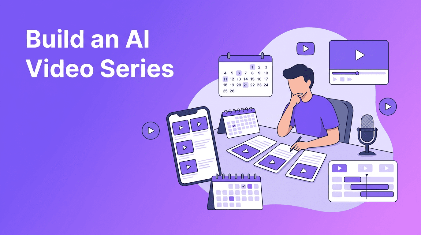 AI Video Series Strategy: How to Build Weekly Episodes Without Burning Out