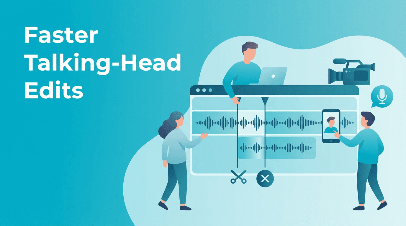 Silence Removal AI for Talking-Head Videos: A Faster Edit Workflow