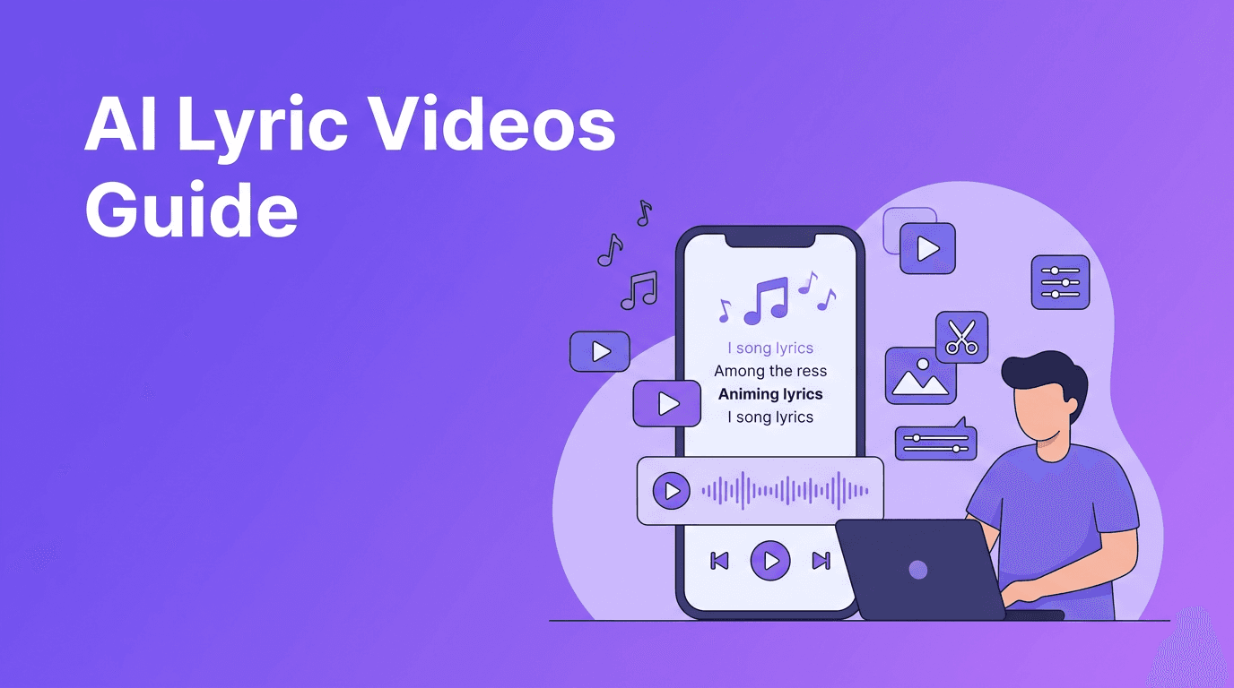 AI lyric videos for social media: the fast format musicians and creators can scale