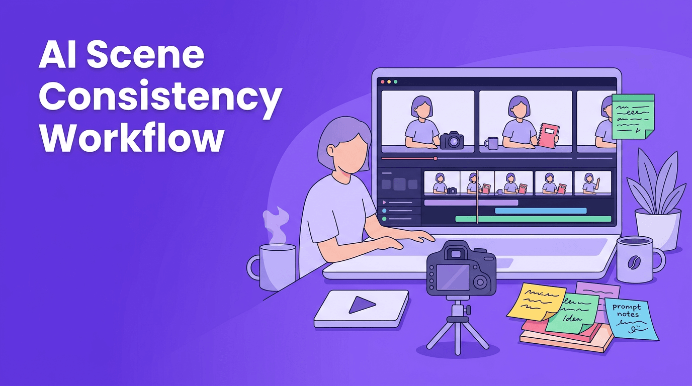 AI Video Scene Consistency for Faceless YouTube Channels: A Practical Prompt Workflow
